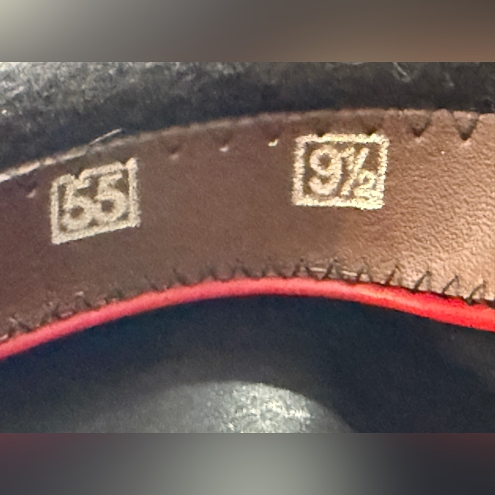 Basque Authentique Black 100% Wool Beret Size 55cm - image 4